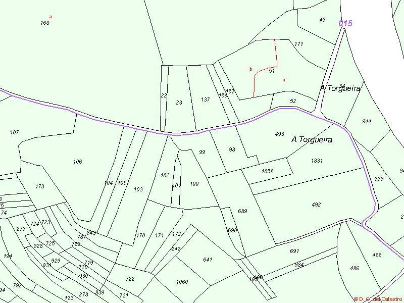100% FINCA RUSTICA. LG/ LAGARES . 32358 - LAROUCO (OURENSE) 100% PLENO DOMINIO Viña secano, hoy matorral, al nombramiento de Lagares , en término de A Portela, municipio de Larouco, provincia de Ourense.