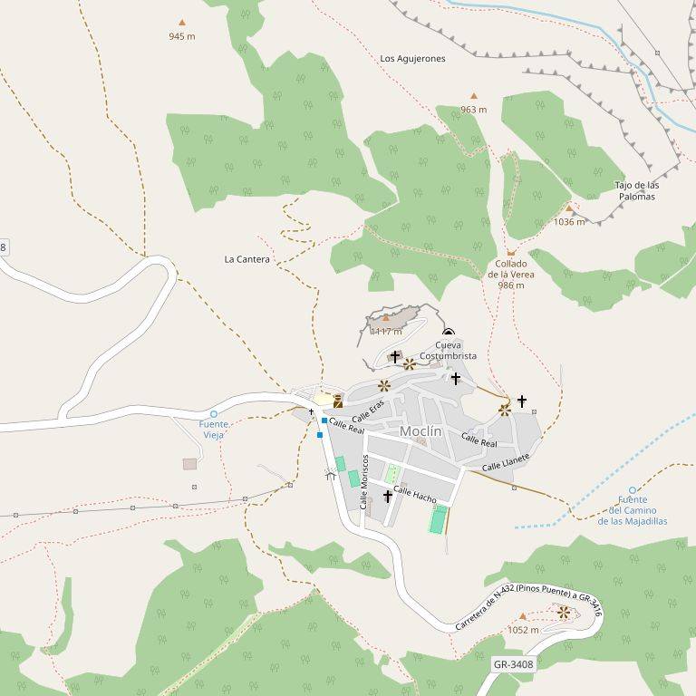 100% PD. FINCA 12674. PARAJE CORTIJO DE GUMIER, POLIGONO 1 PARCELA 42, 7 y 57, MOCLIN (GRANADA)