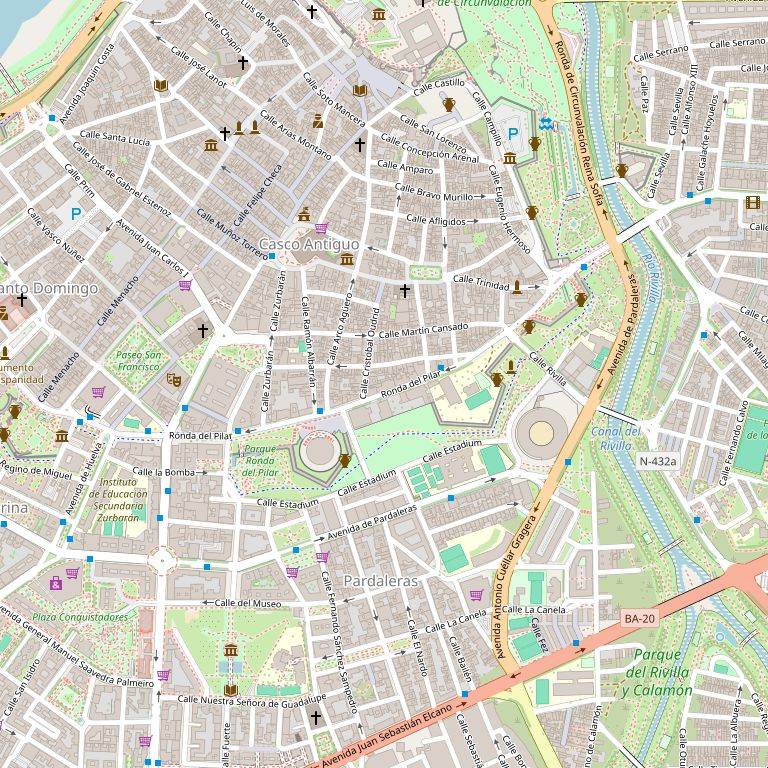 FINCA OCHENTA Y CINCO: VIVIENDA LETRA A, EN PLANTA BAJA, PORTAL CUATRO, DEL EDIFICIO EN LA PARCELA RE-15 DE LA REPARCELACIÓN MIRADOR DE CERRO GORDO, EN BADAJOZ. Anejo en planta de sótano: plaza de garaje nº 23. Finca nº 59.822 del Registro de la Prop