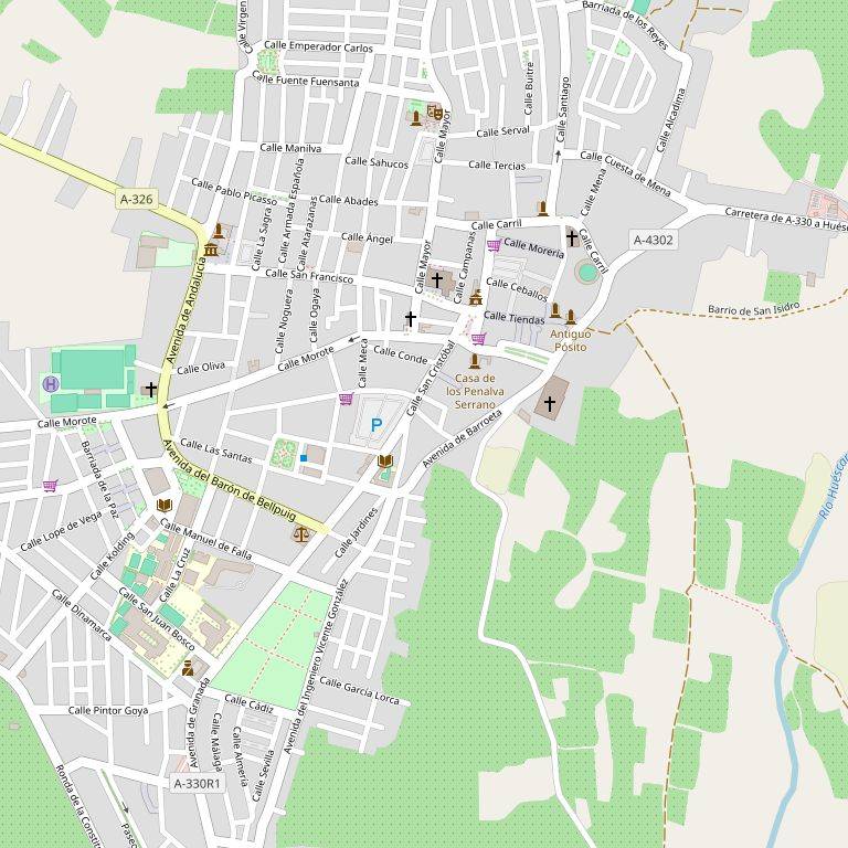 URBANA, Una casa en la calle, Conde de Lerín, número ocho, término de Huéscar, con cuatro dependencias y un descubierto por bajo y una cámara por alto, sobre la superficie de unos cincuenta y ocho metros cuadrados, que linda: Levante, Juana Gallego; 
