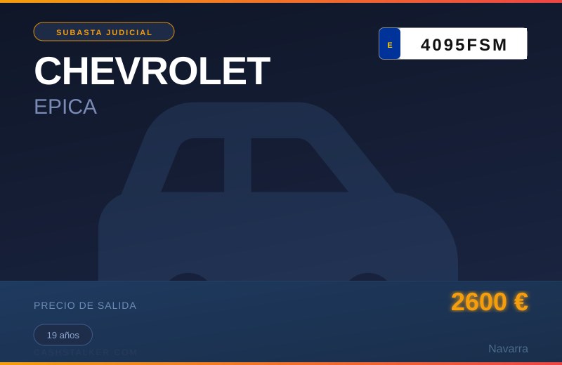 CHEVROLET EPICA 2007 (4095FSM)