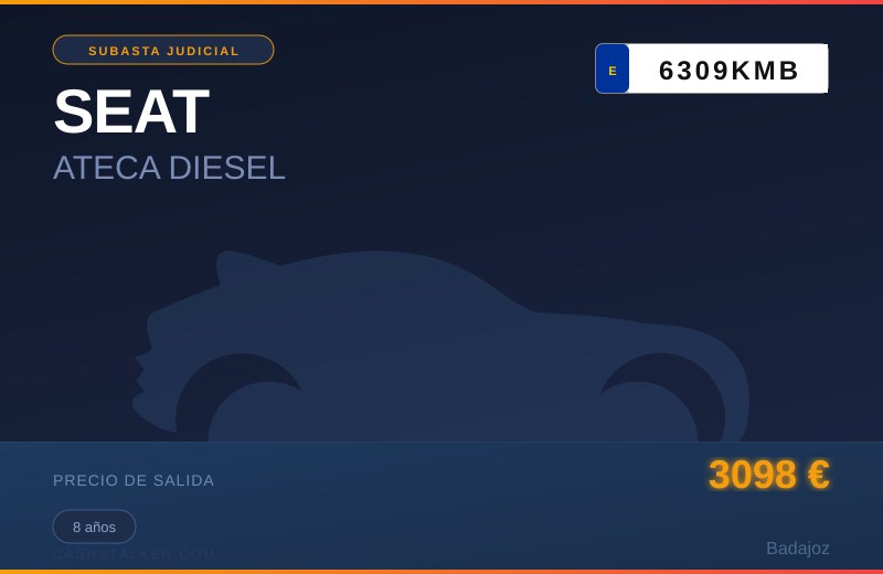 SEAT ATECA DIESEL 2018 (6309KMB)