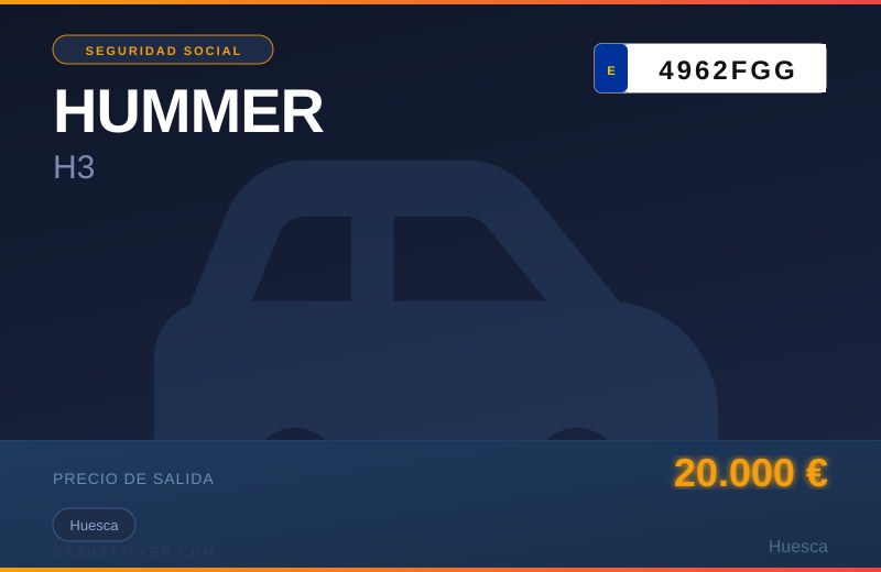 HUMMER H3 — Huesca