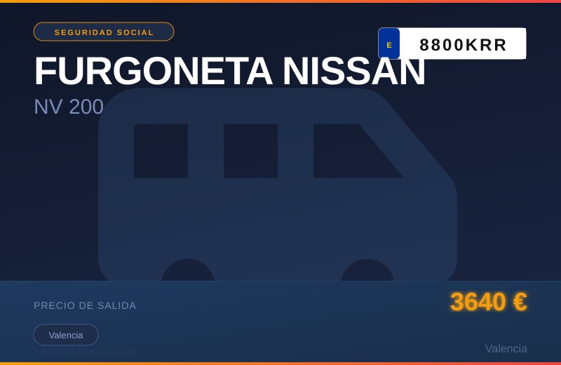 NISSAN NV 200 2018 — Valencia