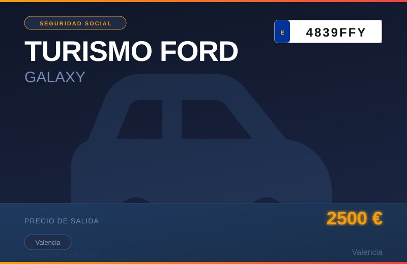 FORD GALAXY 2006 — Valencia