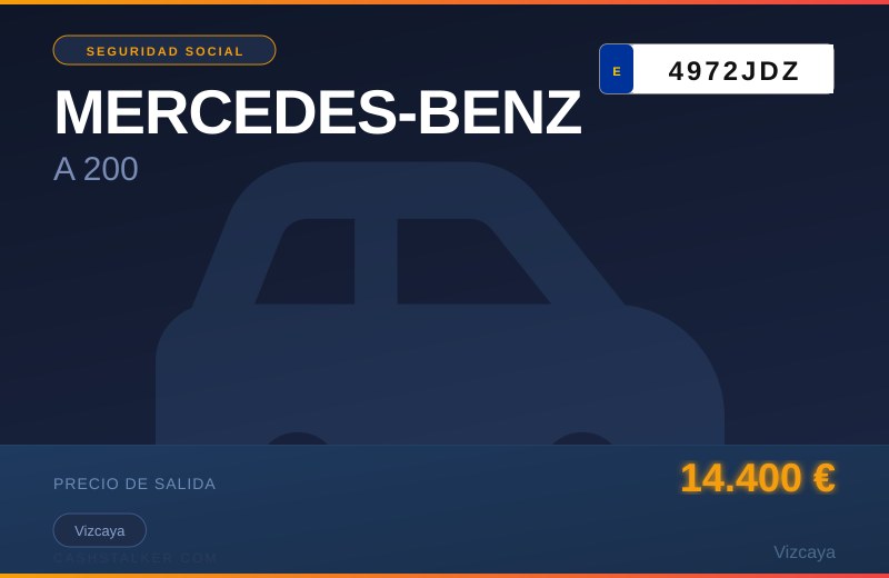 MERCEDES-BENZ A 200 — Vizcaya
