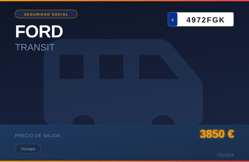 FORD TRANSIT — Vizcaya