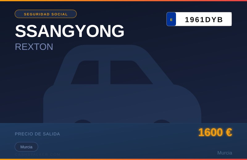 SSANGYONG REXTON — Murcia