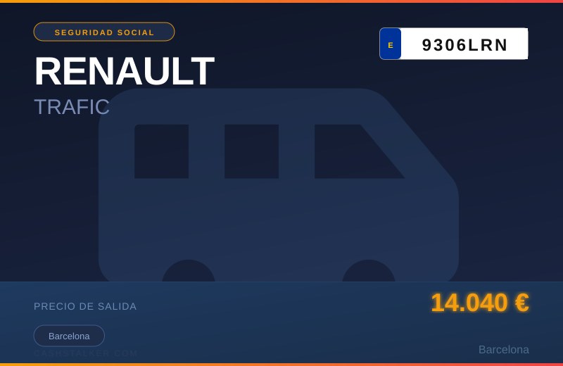RENAULT TRAFIC — Barcelona