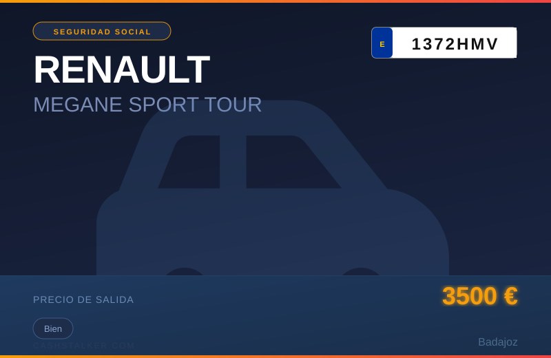 RENAULT MEGANE SPORT TOUR 2012 (1372HMV)