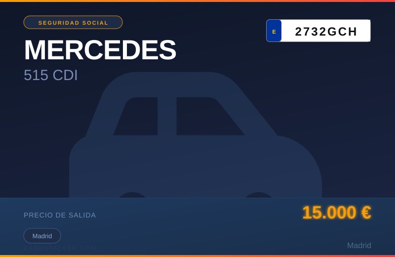MERCEDES 515 CDI — Madrid
