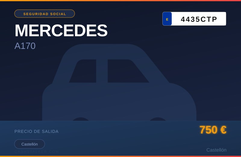 MERCEDES A170 (4435CTP)