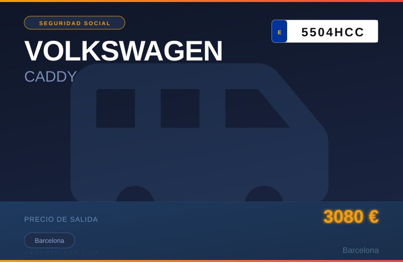 VOLKSWAGEN CADDY — Barcelona