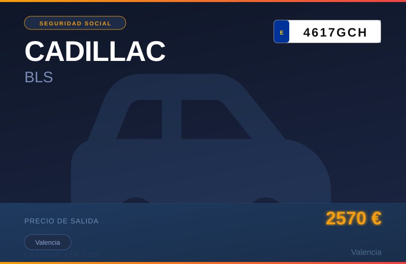 CADILLAC BLS — Valencia