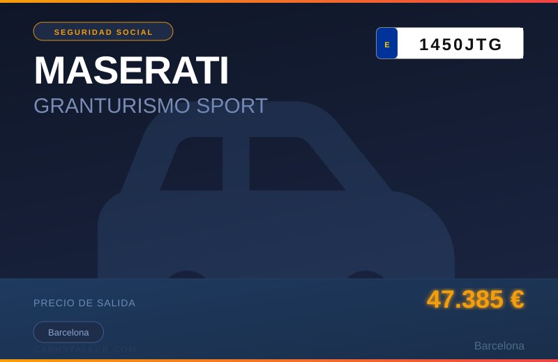 MASERATI GRANTURISMO SPORT — Barcelona